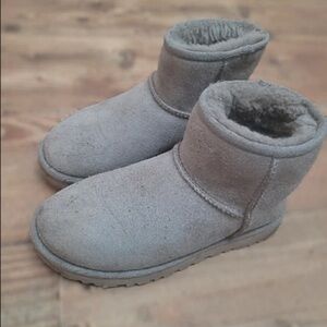 UGG Cozy Gray Winter Boots